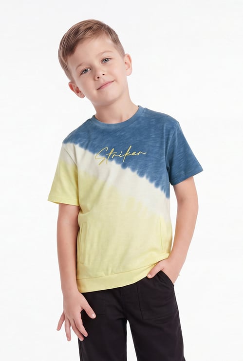 FAME FOREVER Boys Tie & Dye T-shirt