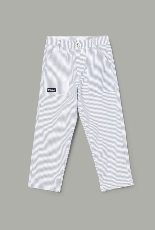 FAME FOREVER Boys Striped Trousers