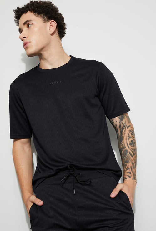 KAPPA Textured T-shirt