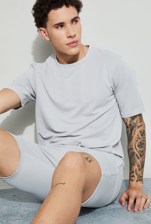 KAPPA Textured T-shirt