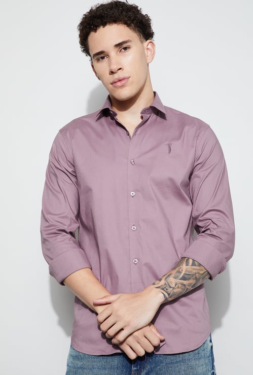 BOSSINI Solid Slim Fit Shirt