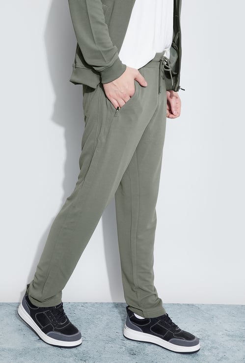 FAME FOREVER ACTIVE Textured Track Pants