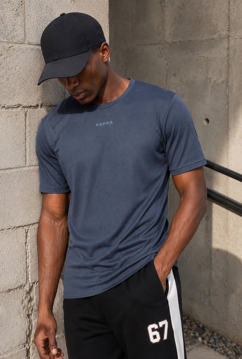 KAPPA Textured Design T-shirt