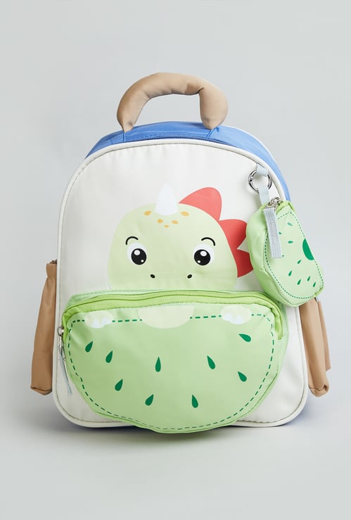 GINGER Girls Dinosaur Print Backpack