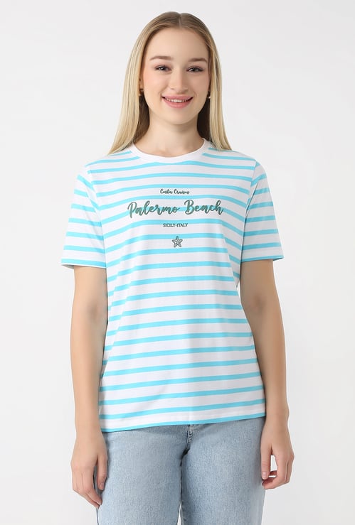 KRAUS Typographic Print T-shirt