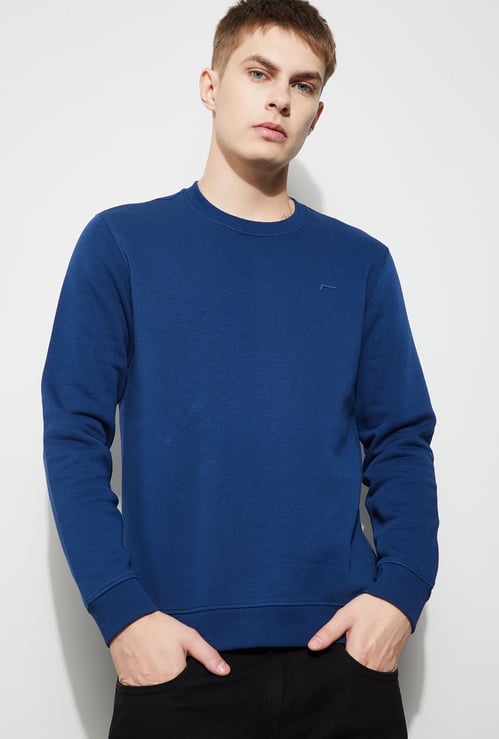 FAME FOREVER Solid Sweatshirt