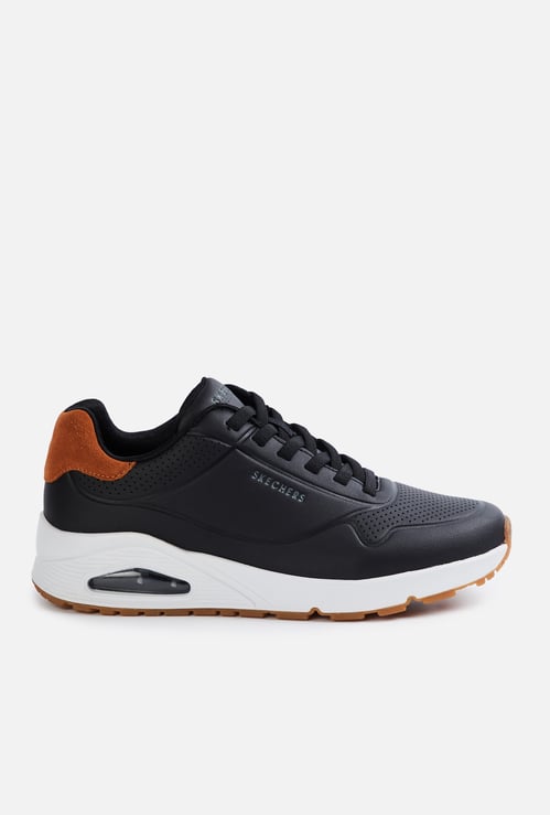 SKECHERS Uno-Tailored Air Solid Sneakers