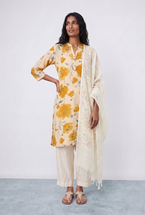 MELANGE Embroidered Dupatta