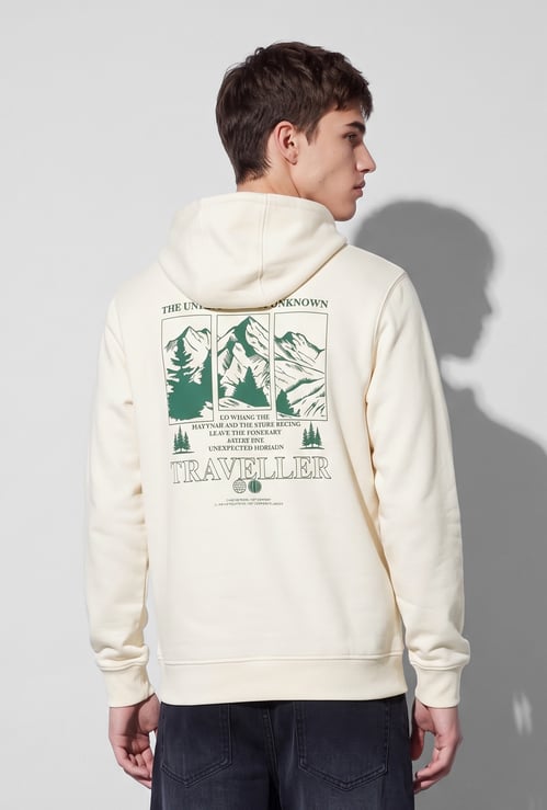 FAME FOREVER Typographic Print Hoodie