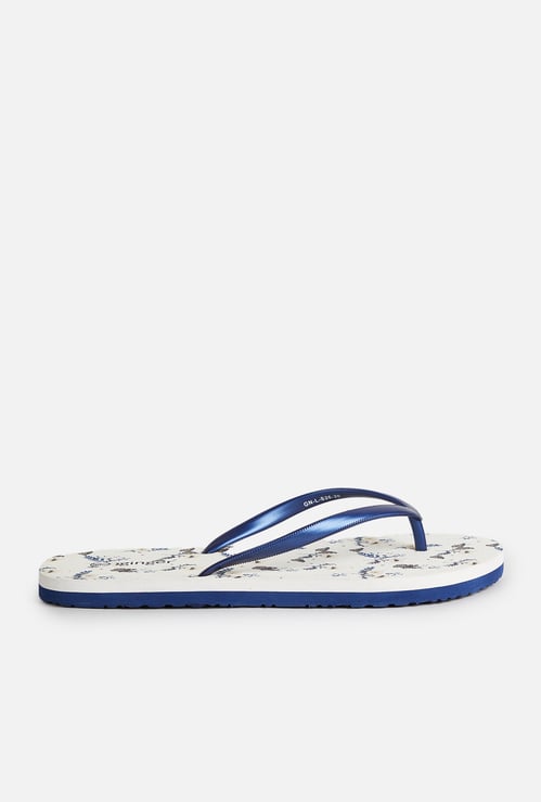 GINGER Printed Flip Flops