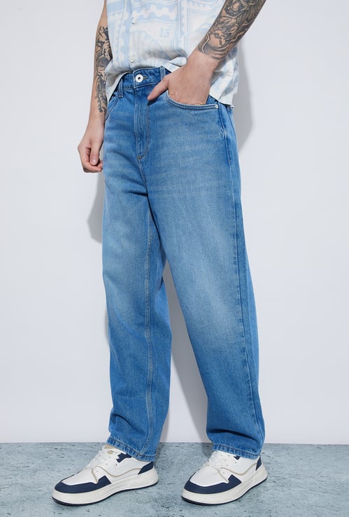 FORCA Solid Loose Fit Jeans