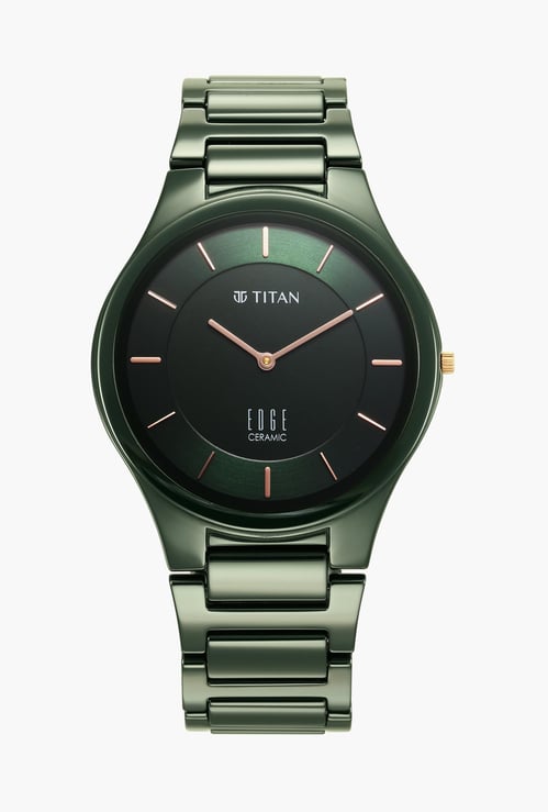 TITAN Edge Ceramic Analog Watch - NU1696QC06