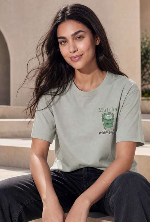 FAME FOREVER Graphic Print T-shirt