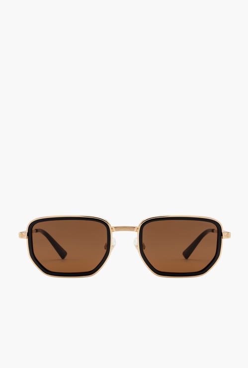 OPIUM Polarised Geometric Sunglasses - OP-10448-C01-51
