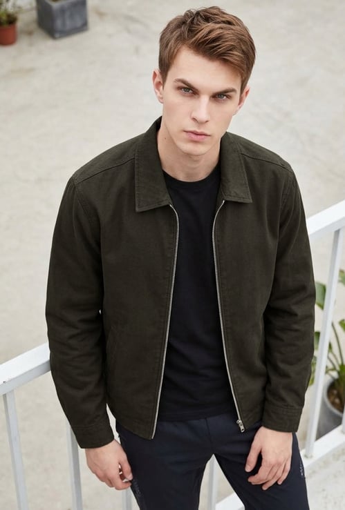FAME FOREVER Solid Casual Jacket