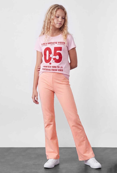 FAME FOREVER Girls Solid Pants