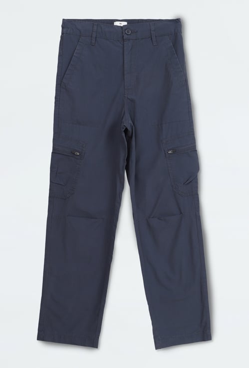 PEPE JEANS Boys Solid Cargos