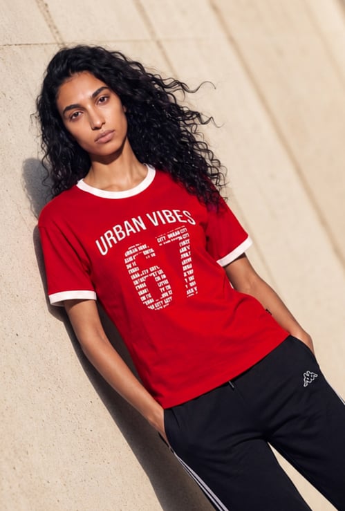 KAPPA Typographic Print T-shirt