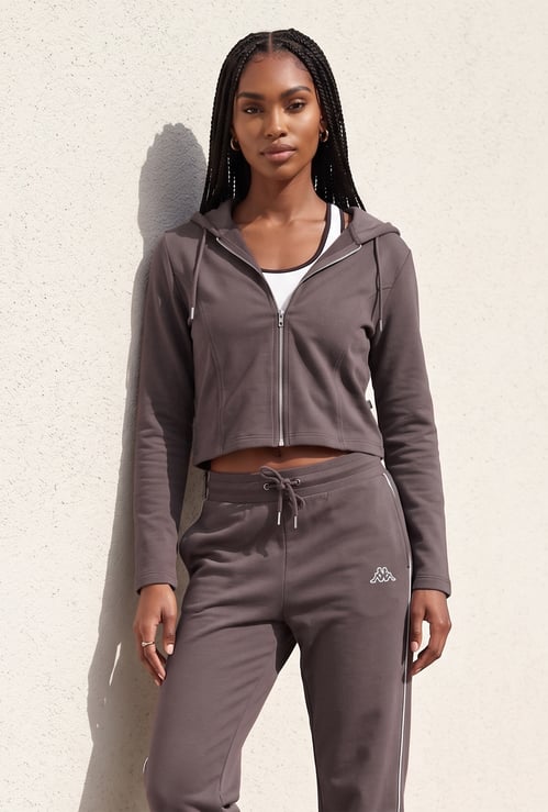 KAPPA Solid Hooded Sweatshirt