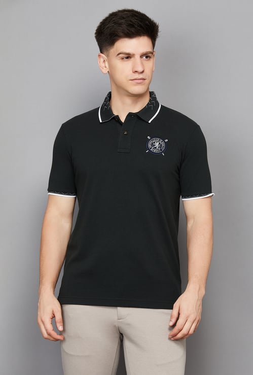 FAHRENHEIT Solid Polo T-shirt