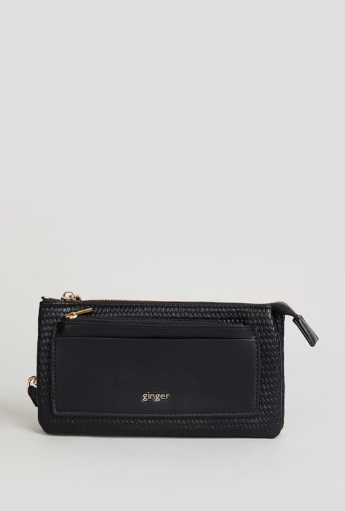 GINGER Embossed Wristlet Wallet