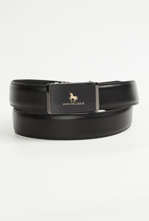VAN HEUSEN Solid Leather Belt
