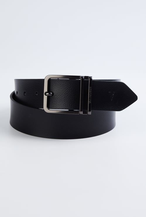 VAN HEUSEN Solid Leather Belt