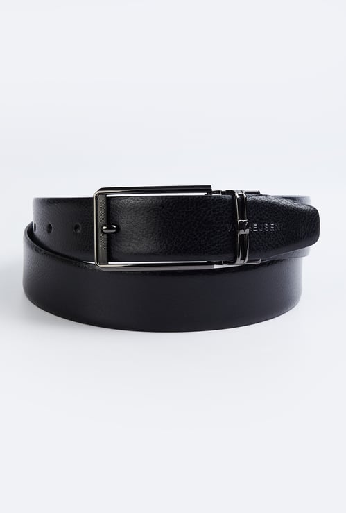 VAN HEUSEN Solid Leather Belt