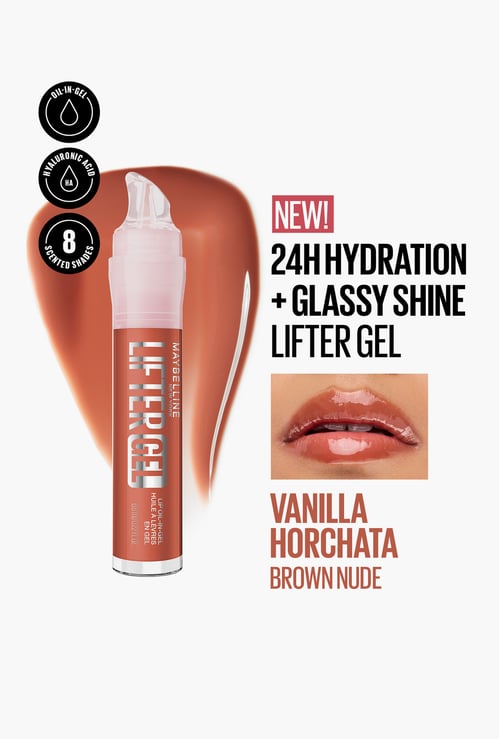 MAYBELLINE Lifter Gel Lip Oil - Vanilla Horchata - 6.6ml
