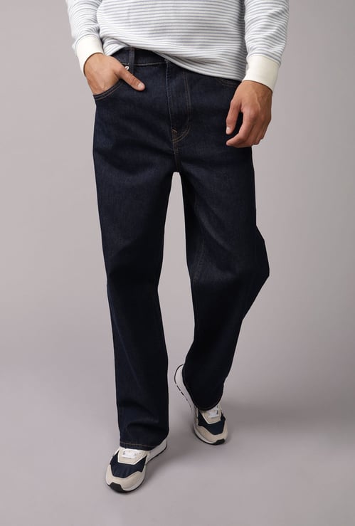AMERICAN EAGLE Washed Loose Fit Jeans