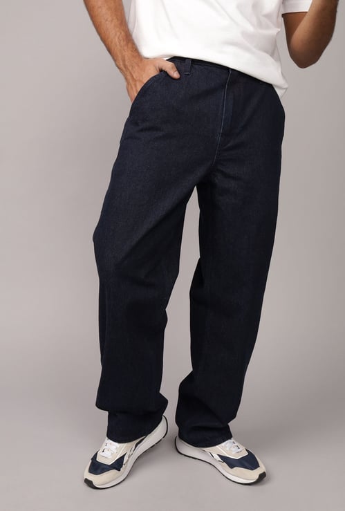 AMERICAN EAGLE Dark Washed Loose Fit Jeans