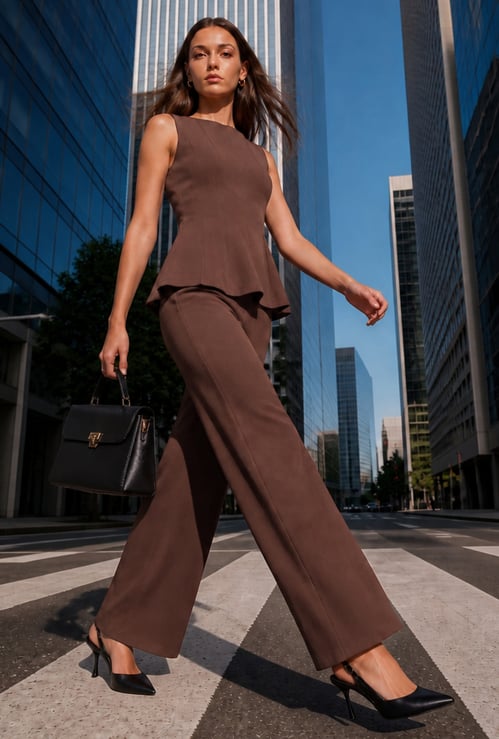CODE Plain Trousers