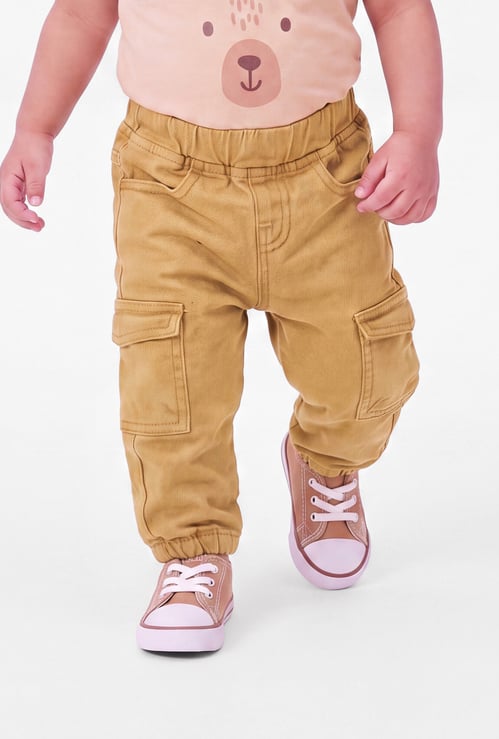 FAME FOREVER Boys Ice Wash Stretchable Jeans