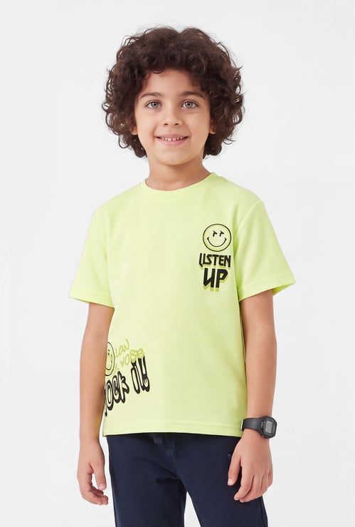 FAME FOREVER Boys Graphic Print T-shirt