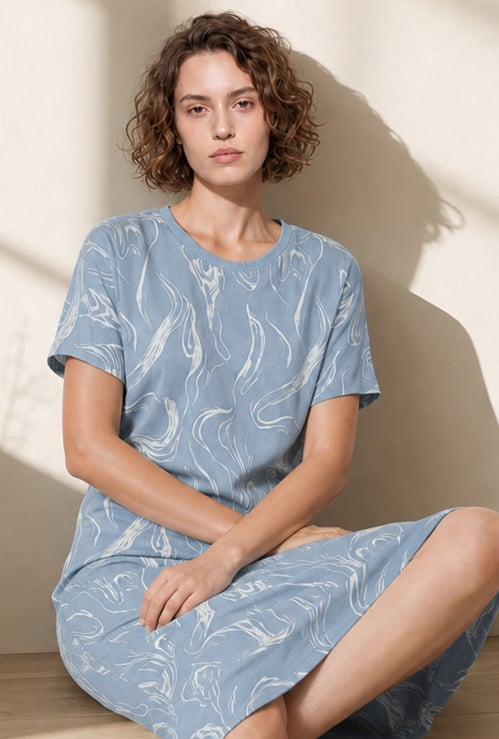 GINGER Abstract Night Dress