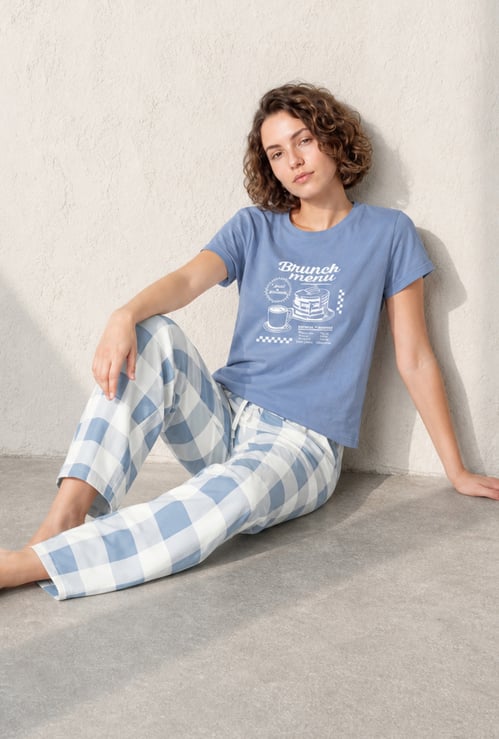 GINGER Checkered Pyjamas