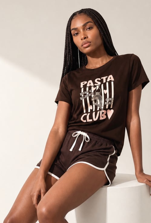 GINGER Graphic Lounge T-shirt