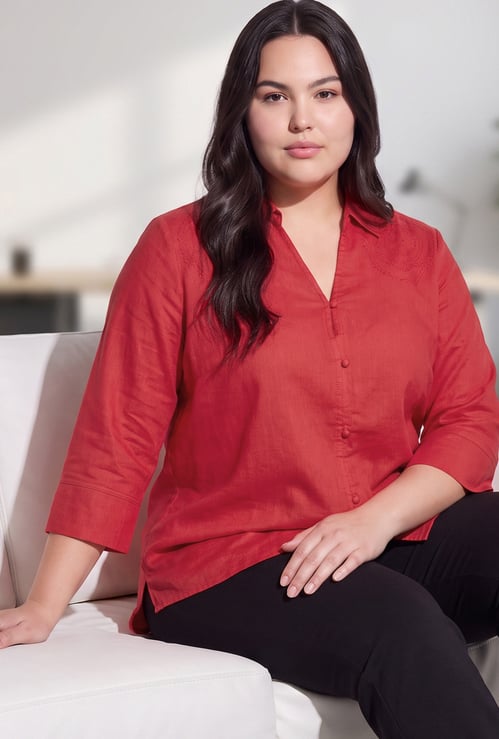 NEXUS Embroidered Shirt