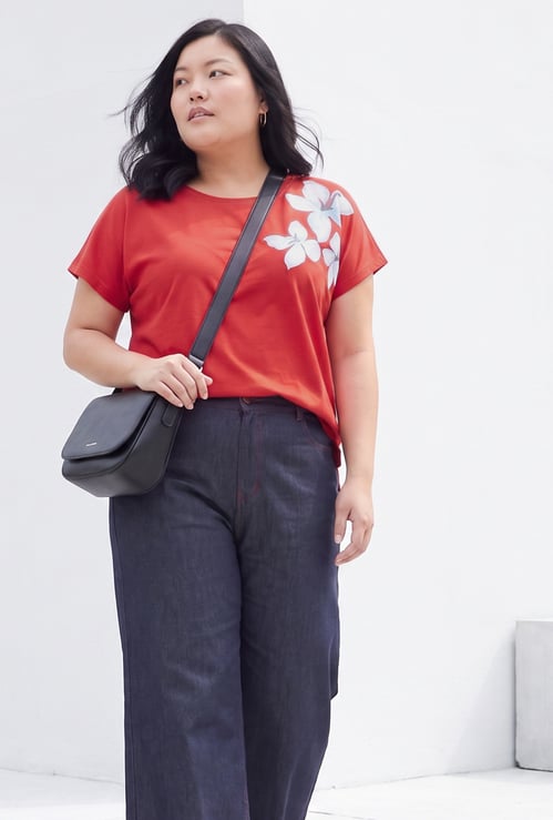 NEXUS Floral Print T-shirt