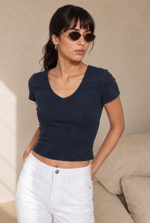 GINGER Solid T-shirt
