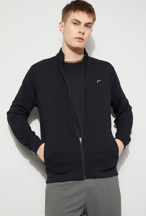 FAME FOREVER ACTIVE Striped Sweatshirt