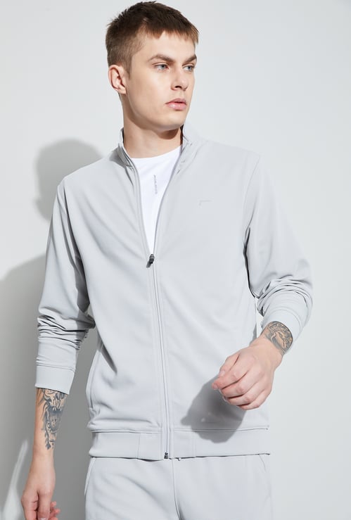 FAME FOREVER ACTIVE Striped Sweatshirt