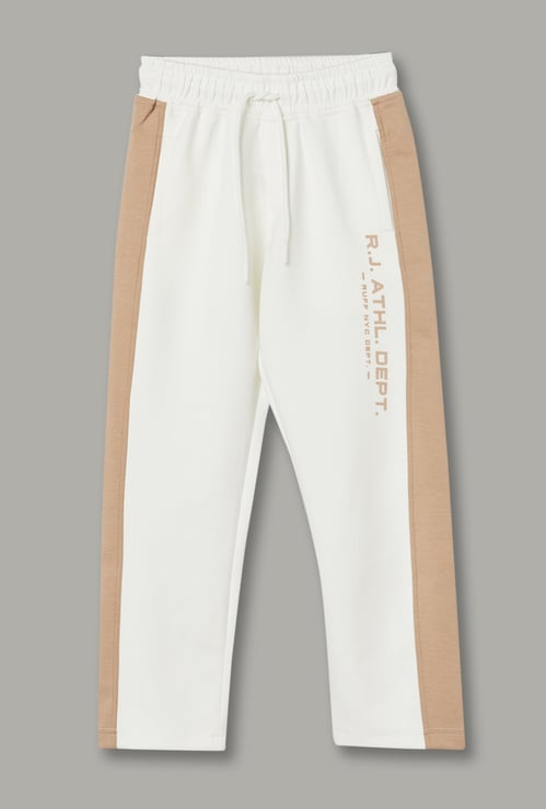 RUFF KIDS Boys Side Taped Track Pants