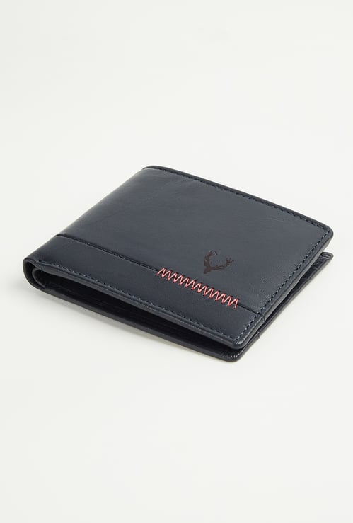 ALLEN SOLLY Embossed Bi-Fold Wallet
