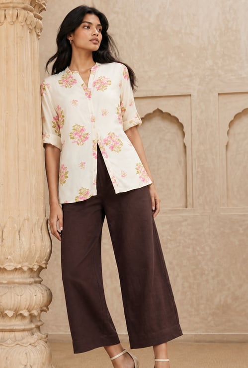 MELANGE Solid Palazzos