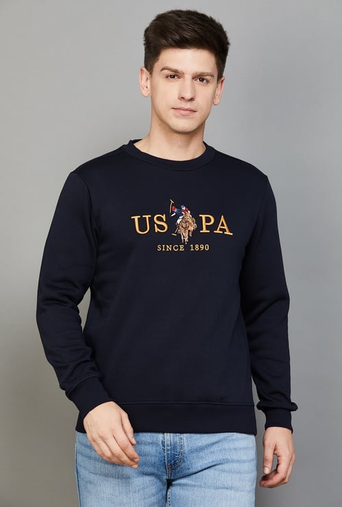 US POLO ASSN Brand Print Sweatshirt