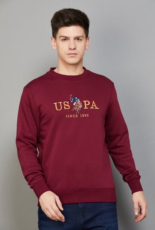 US POLO ASSN Brand Embroidered Sweatshirt
