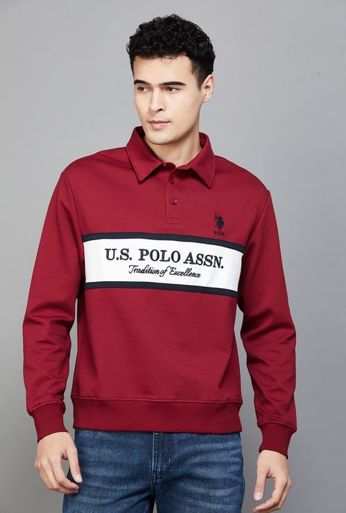 US POLO ASSN Brand Embroidered Sweatshirt
