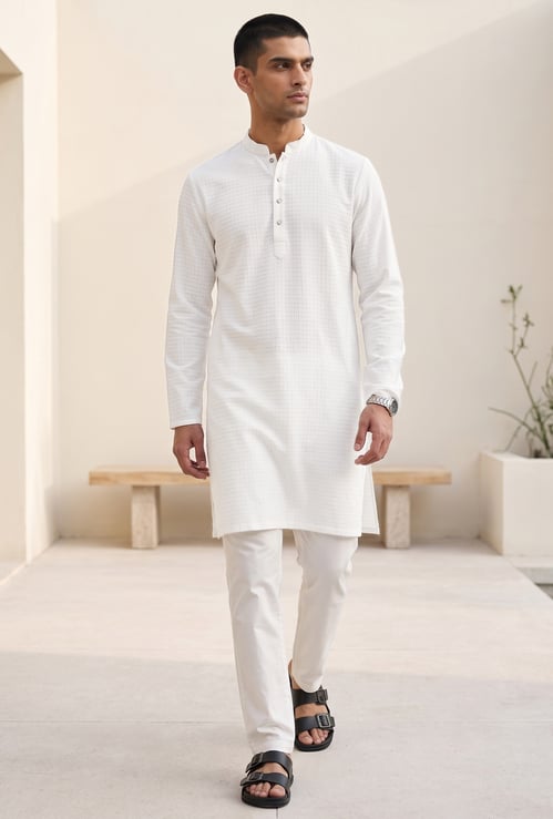 MELANGE Textured Kurta
