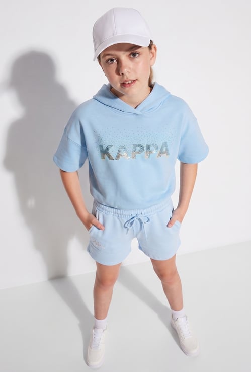 KAPPA Girls Embellished T-shirt